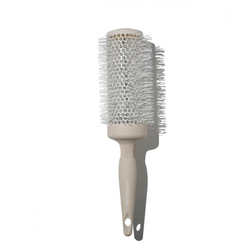 Newsha Круглый бежевый браш Deluxe Round Brush Extralong 53 мм