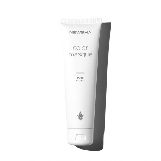 
                NEWSHA ЦВЕТНАЯ МАСКА Чистое серебро. Color Masque Silver,150 ml