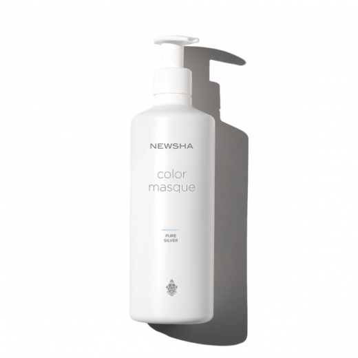 NEWSHA ЦВЕТНАЯ МАСКА Чистое серебро. Color Masque Silver, 500 ml NEWSHA ЦВЕТНАЯ МАСКА Чистое серебро. Color Masque Silver, 500 ml