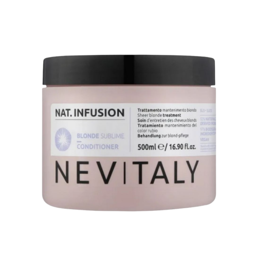 Крем-ополаскиватель для нейтрализации желтых оттенков на волосах Nevitaly Sheer Blonde Treatment, 500 ml НФ-00026234