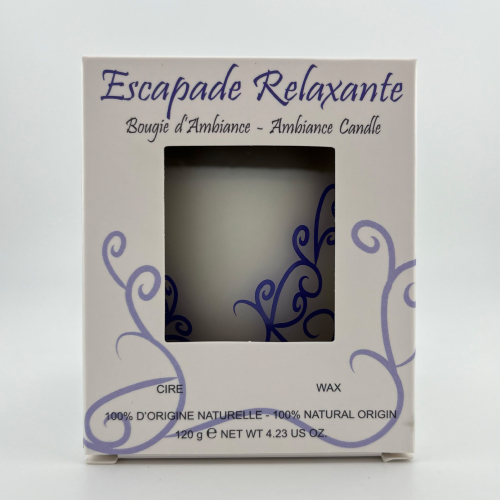 PHYT'S "Bougie d'ambiance ESCAPADE RELAXANTE" Свічка для створення атмосфери релаксації, 120 g