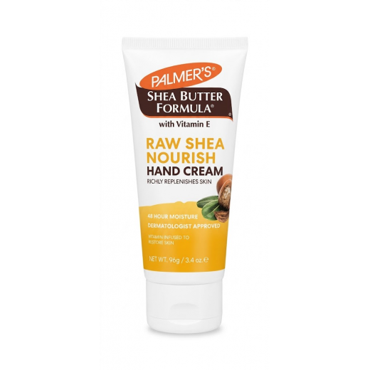 Крем для рук с маслом ши, Raw Shea Nourish Hand Cream, Palmer's, увлажняющая питательная формула с витамином Е, 96 г