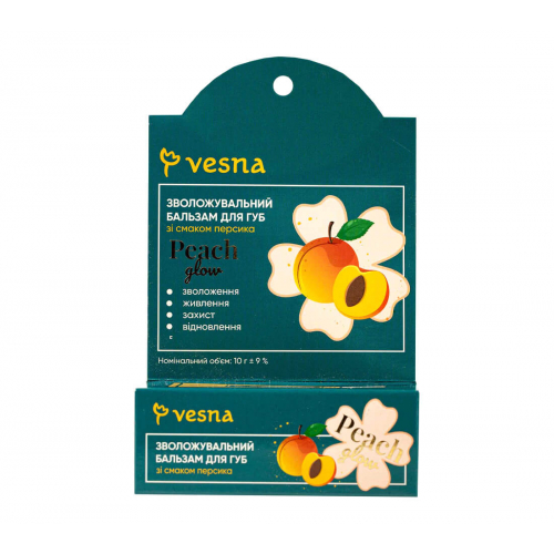 Vesna Бальзам для губ с персиком, 10 ml НФ-00027941