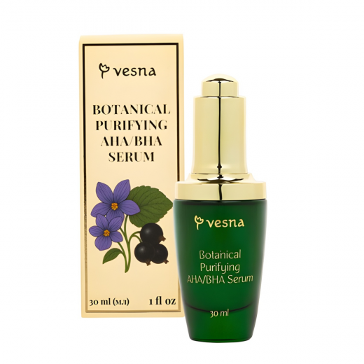 
                VESNA Ботаническая AHA/BHA сыворотка для очистки, 30 ml