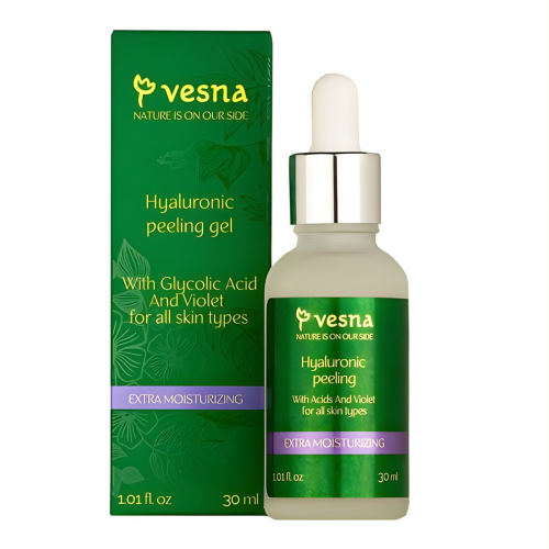 VESNA Гіалуроновий пілінг з гліколевою кислотою та фіалкою, 30 ml НФ-00028339