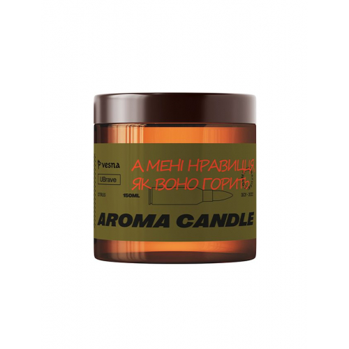 Vesna Арома-свеча "А Мне Нравица Как Оно Горит", 100 ml НФ-00029764
