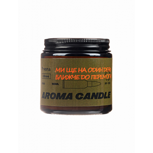 Vesna Арома свеча "Мы еще на один день ближе к победе", 100 ml НФ-00029763
