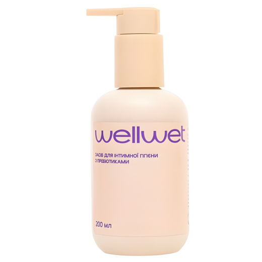 ТМ Vesna Засіб для інтимної гігієни WELLWET з пребіотиками, 200 ml ТМ Vesna Засіб для інтимної гігієни WELLWET з пребіотиками, 200 ml