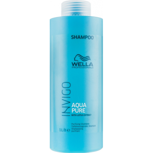 Wella Professionals Invigo Balance Aqua Pure Purifying Shampoo Шампунь для глубокого очищения, 1000 ml