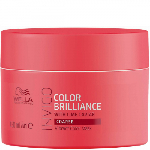 Invigo Color Brilliance Coarse Hair Mask Велла Маска для захисту кольору жорстких фарбованого волосся, 150 ml