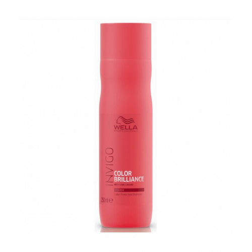Wella Professionals Invigo Brilliance Coarse Шампунь для яркости окрашенных жестких волос с икрой лайма, 300 ml