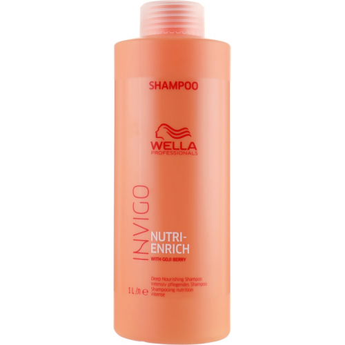 Wella Professionals Invigo Nutri-Enrich Deep Nourishing Shampoo Шампунь з ягодами годжі, живильний, 1000 ml