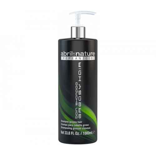 Abril шампунь для жирных волос Nature Bain Shampoo Greasy Hair, 1000 ml 8436009784245