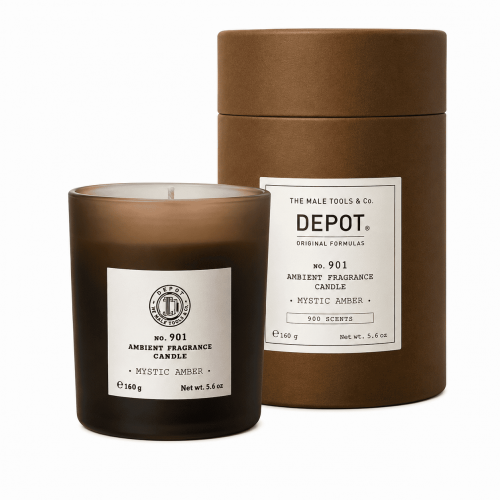 DEPOT 901 Свічка ароматизована "Містичний бурштин", 160 g