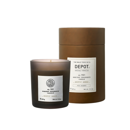 DEPOT 901 Свічка ароматизована "Містичний бурштин", 160 g НФ-00025709