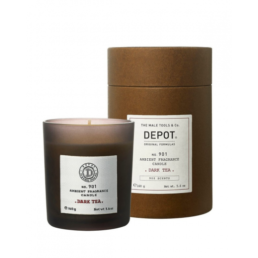 
                DEPOT 901 Свічка ароматизована "Темний чай", 160 g