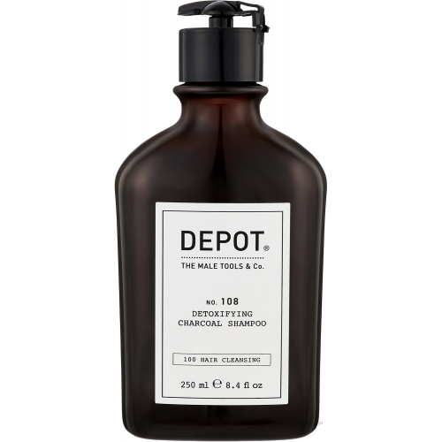 Depot 108 Шампунь для глубокой очистки с древесным углем, 250 ml Depot 108 Шампунь для глубокой очистки с древесным углем, 250 ml