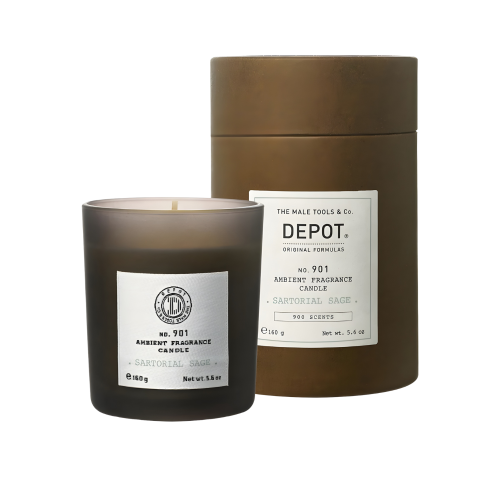 DEPOT 901 Свічка ароматизована "Вишукана шавлія", 160 g НФ-00029444