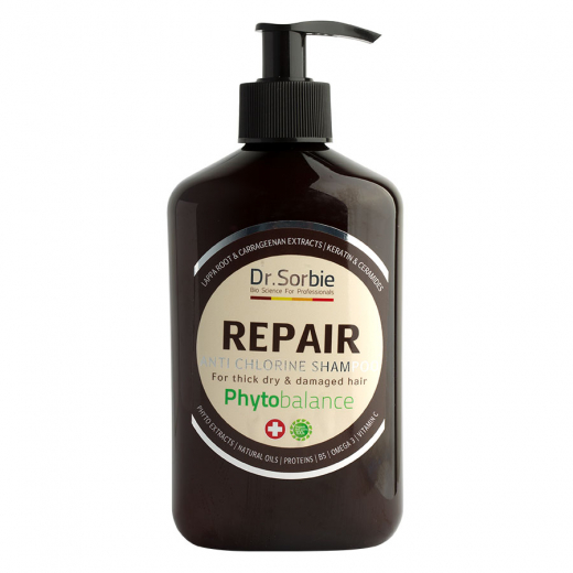 Dr.Ѕогbiе Repair – Anti chlorine shampoo Восстанавливающий шампунь, 1000 мл