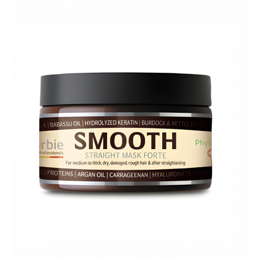 
                Dr.Ѕогbiе Smooth straight mask forte Терапевтична розгладжуюча маска для волосся, 250 мл
