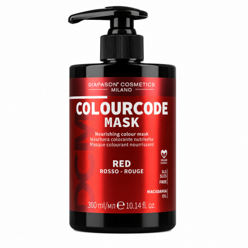 DCM Colourcode mask red, Тонирующая маска красная, 300 мл