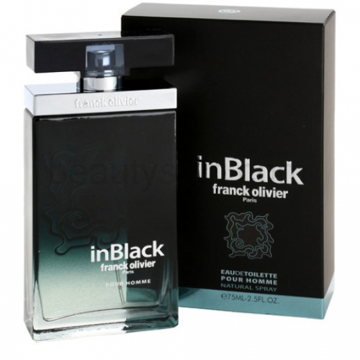 Туалетна вода Franck Olivier in Black для чоловіків - edt 75 ml