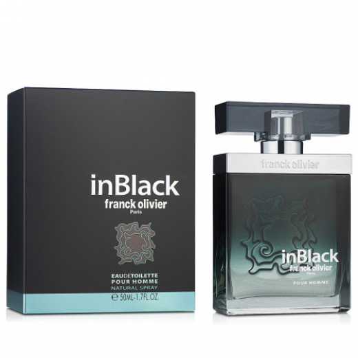 Туалетна вода Franck Olivier in Black для чоловіків - edt 50 ml