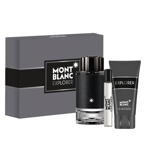 Набор Montblanc Explorer для мужчин - set (edp 100 ml + edp 7.5 ml mini + sh/g 100 ml) 1.58893