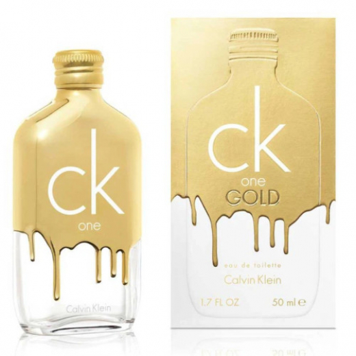 Туалетная вода Calvin Klein CK One Gold для мужчин и женщин - edt 50 ml