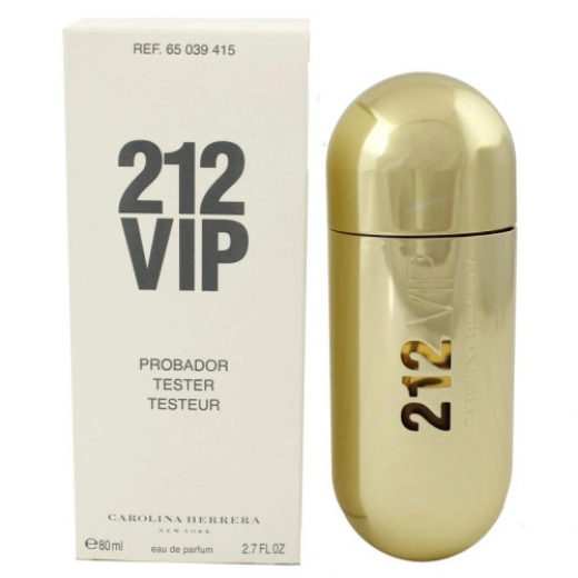 Парфюмированная вода Carolina Herrera 212 VIP для женщин - edp 80 ml tester