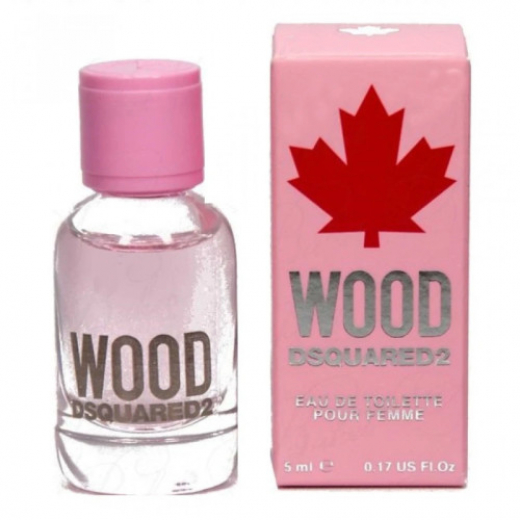 Туалетная вода Dsquared2 Wood pour Femme для женщин - edt 5 ml mini