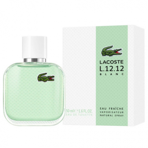 Туалетная вода Lacoste L.12.12 Blanc Eau Fraiche для мужчин - edt 50 ml