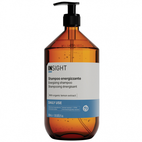 Insight Шампунь енергетичний для щоденного догляду за волоссям всіх типів 900мл (скло) НФ-00029326