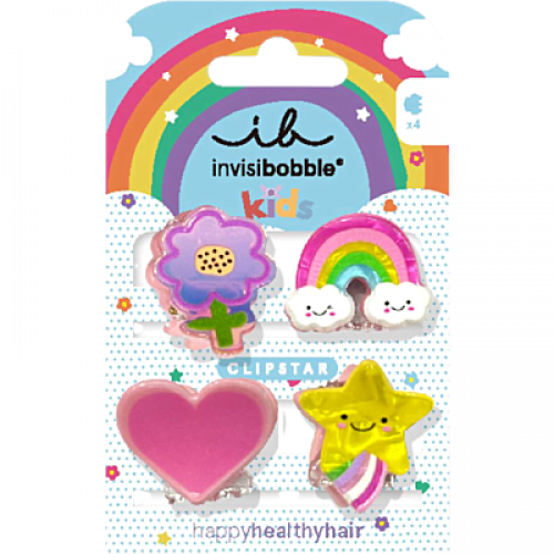 Заколка для волос invisibobble CLIPSTAR GLOW KIDS Happy Heart НФ-00028254