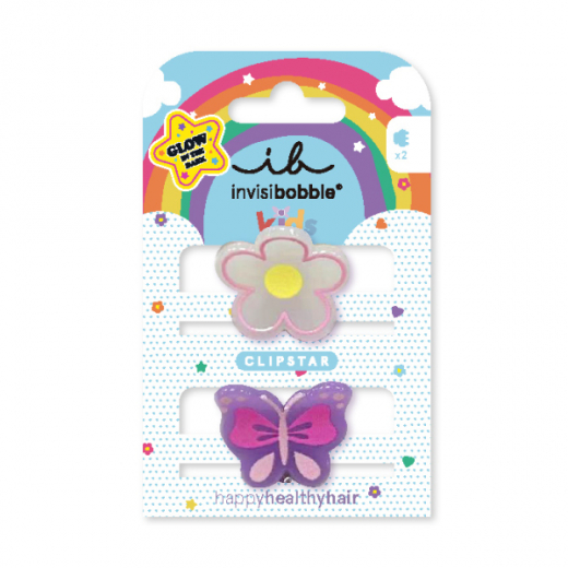 Заколка для волос invisibobble CLIPSTAR GLOW KIDS Happy Flower Заколка для волос invisibobble CLIPSTAR GLOW KIDS Happy Flower