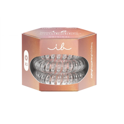 Резинка-браслет для волосся invisibobble ORIGINAL PREMIUM Crystal Clear НФ-00028246 Резинка-браслет для волосся invisibobble ORIGINAL PREMIUM Crystal Clear НФ-00028246