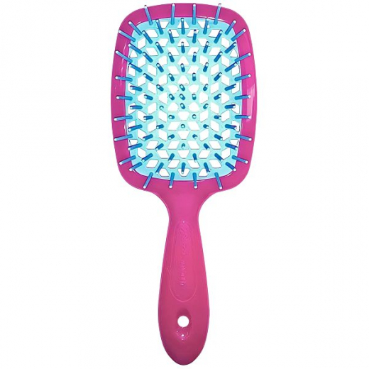 Janeke Superbrush SMALL малинова з блакитним