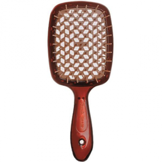 Janeke Superbrush SMALL коричнева з бежевим