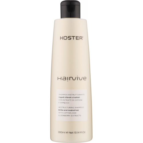 Koster Шампунь восстанавливающий с ламинированным эффектом Hairvive, 300 ml НФ-00028405 Koster Шампунь восстанавливающий с ламинированным эффектом Hairvive, 300 ml НФ-00028405
