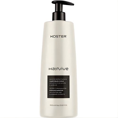 Koster Бустер відновлюючий з ефектом ламінування для слабкого та хімічно обробленного волосся Hairvive, 1000 ml KOST20569 Koster Бустер відновлюючий з ефектом ламінування для слабкого та хімічно обробленного волосся Hairvive, 1000 ml KOST20569