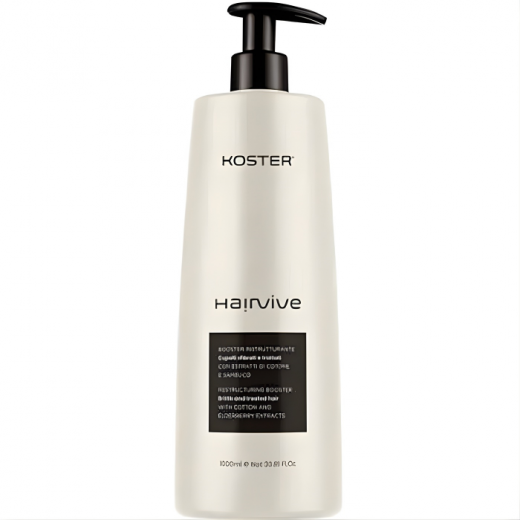 Koster Бустер відновлюючий з ефектом ламінування для слабкого та хімічно обробленного волосся Hairvive, 1000 ml