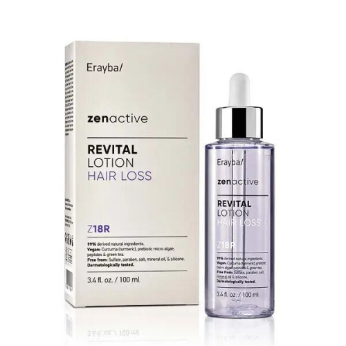 ERAYBA ZenActive Z18R Лосьйон проти випадіння волосся, 100 ml 8436022918498 ERAYBA ZenActive Z18R Лосьйон проти випадіння волосся, 100 ml 8436022918498