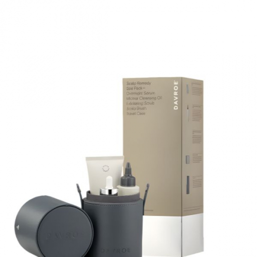 
                Davroe Набор продуктов по уходу за кожей головы и волосами (со щеткой для волос)