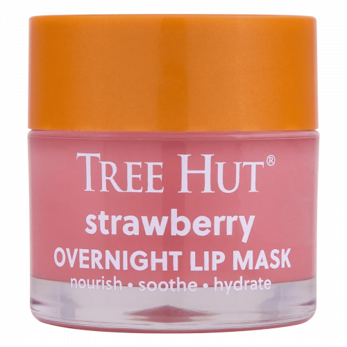 Ночная маска для губ Tree Hut Strawberry Overnight Lip Mask 17g 075371021282
