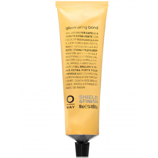 Oway Glimmering Bond Гель для придания блеска волос экстра сильной фиксации, 100 ml Oway Glimmering Bond Гель для придания блеска волос экстра сильной фиксации, 100 ml