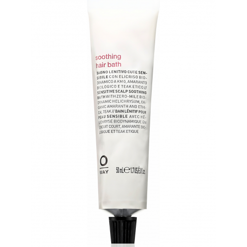 OWAY Шампунь для чувствительной кожи головы soothing hair bath, 50 ml 8029352364334 OWAY Шампунь для чувствительной кожи головы soothing hair bath, 50 ml 8029352364334