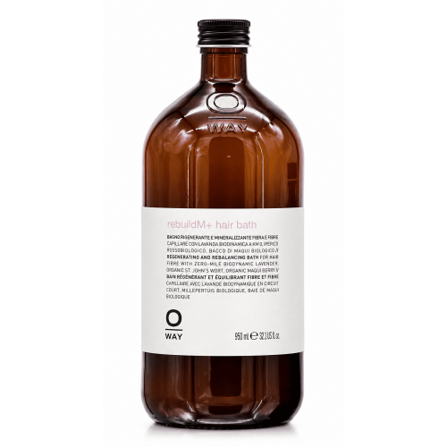 Oway Rebuild M+ Шампунь регенеруючий,мінералізуючий для волосся, 950 ml