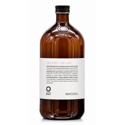 Oway Rebuild M+ Шампунь регенеруючий,мінералізуючий для волосся, 950 ml Oway Rebuild M+ Шампунь регенеруючий,мінералізуючий для волосся, 950 ml