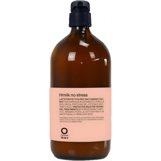 Oway Hmilk no stress Молочко защитное кондиционирующее для технических процедур, 500мл Oway Hmilk no stress Молочко защитное кондиционирующее для технических процедур, 500мл