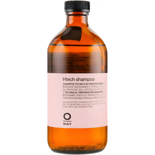 Oway Htech shampoo Шампунь для подготовки волос к химическим процедурам, 500 мл Oway Htech shampoo Шампунь для подготовки волос к химическим процедурам, 500 мл